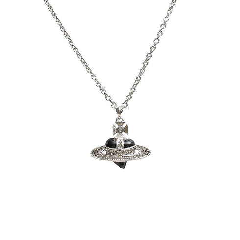 ヴィヴィアンウエストウッド VIVIENNE WESTWOOD MAN. DIAMANTE HEART ネックレス 630203BV-02P136 メンズ シルバー